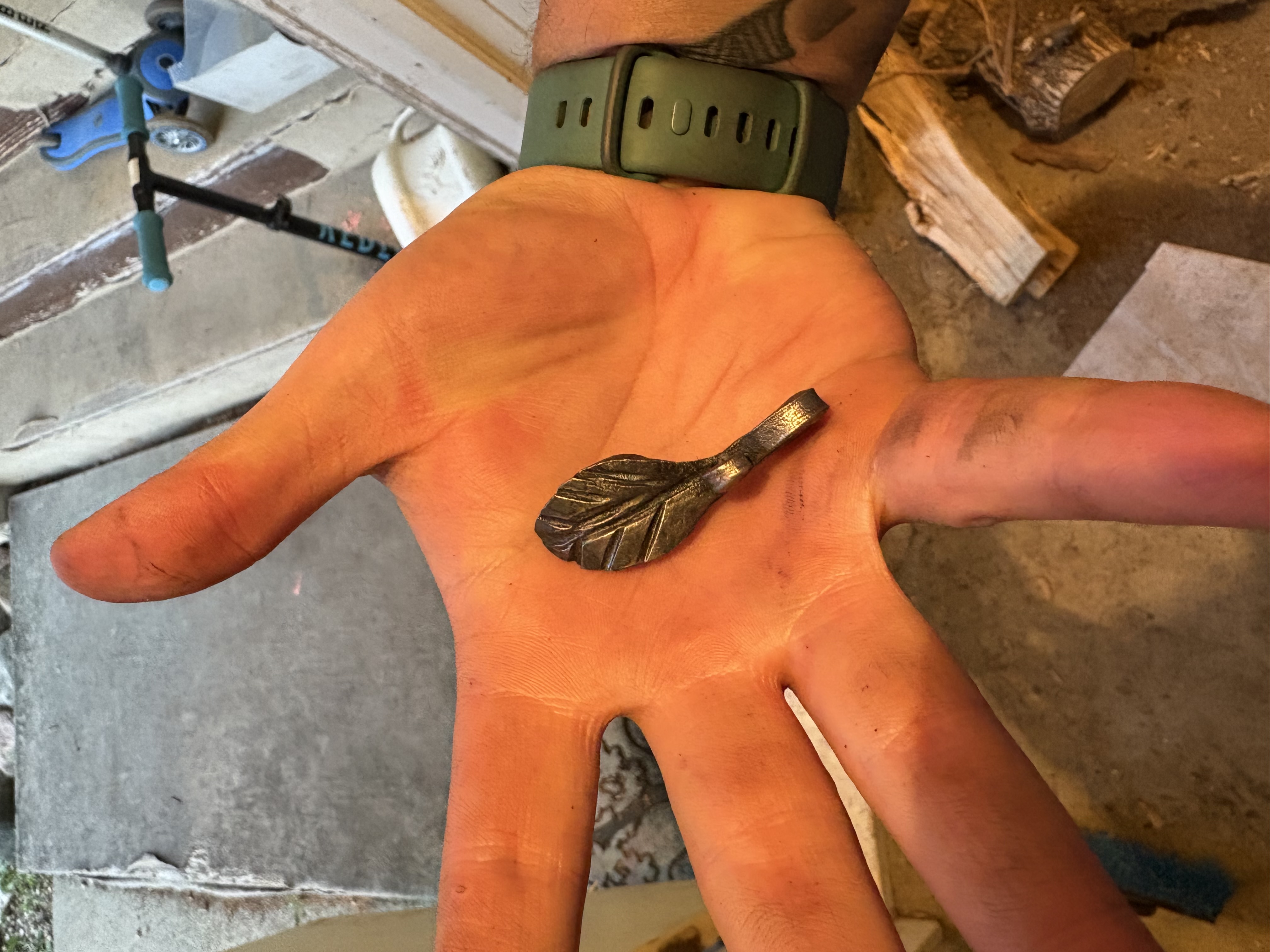 Leaf Keychain
